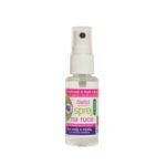 Alcohol-based cleansing hand spray with antibacterial additive and aloe vera for hand washing. It destroys bacteria and viruses without the use of soap and water.