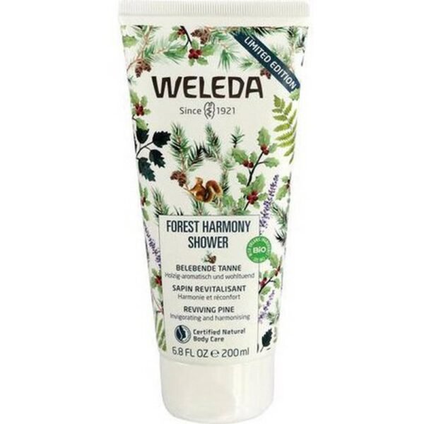 The Weleda Kids Magic Mint shower gel with shampoo 2-in-1 cleanses both the skin of the whole body and the hair quickly and effectively.