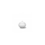 White porcelain sugar bowl from the Bohemia White collection from a traditional Czech manufacturer from Dubí.