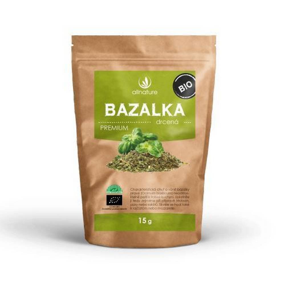 allnature basil crushed bio 15g Специи