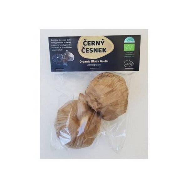 Black garlic is made from kitchen garlic by a natural maturation process (for at least 40 days