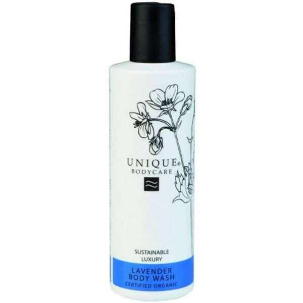 This gentle, nourishing and slightly foaming lavender shower gel gently cleanses your skin.