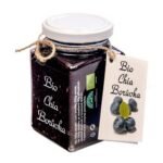 BIO Chia Blueberry Jam - уникальный фруктовый деликатес с семенами чиа. Продукт только аккуратно пастеризован.