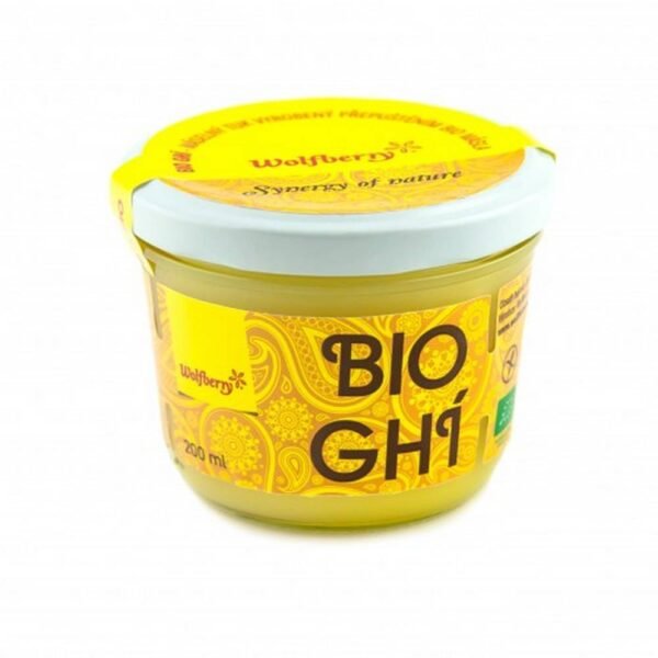 BIO Ghí is a butterfat made according to an ancient Ayurvedic recipe by releasing 100% BIO butter.