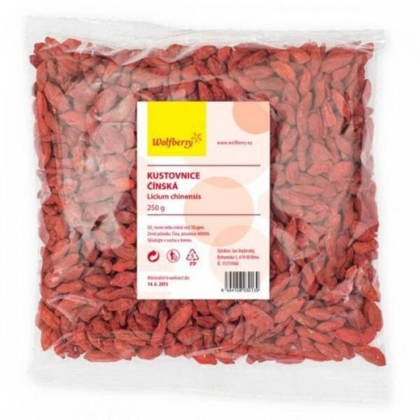 The fruits are bright red.