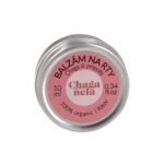 Lip balm with nourishing and moisturizing effect.