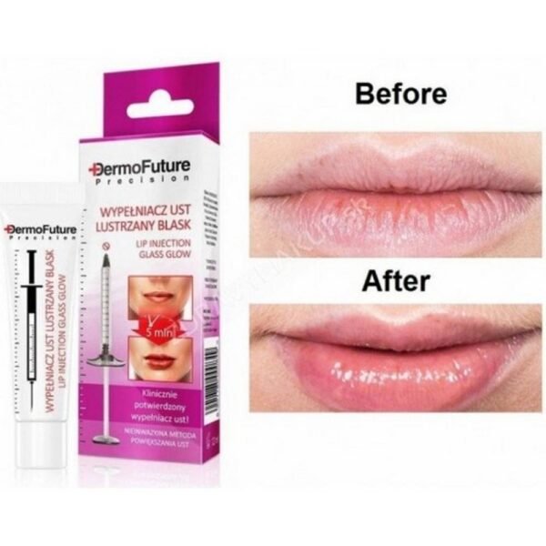 Lip augmentation cream with extra high gloss