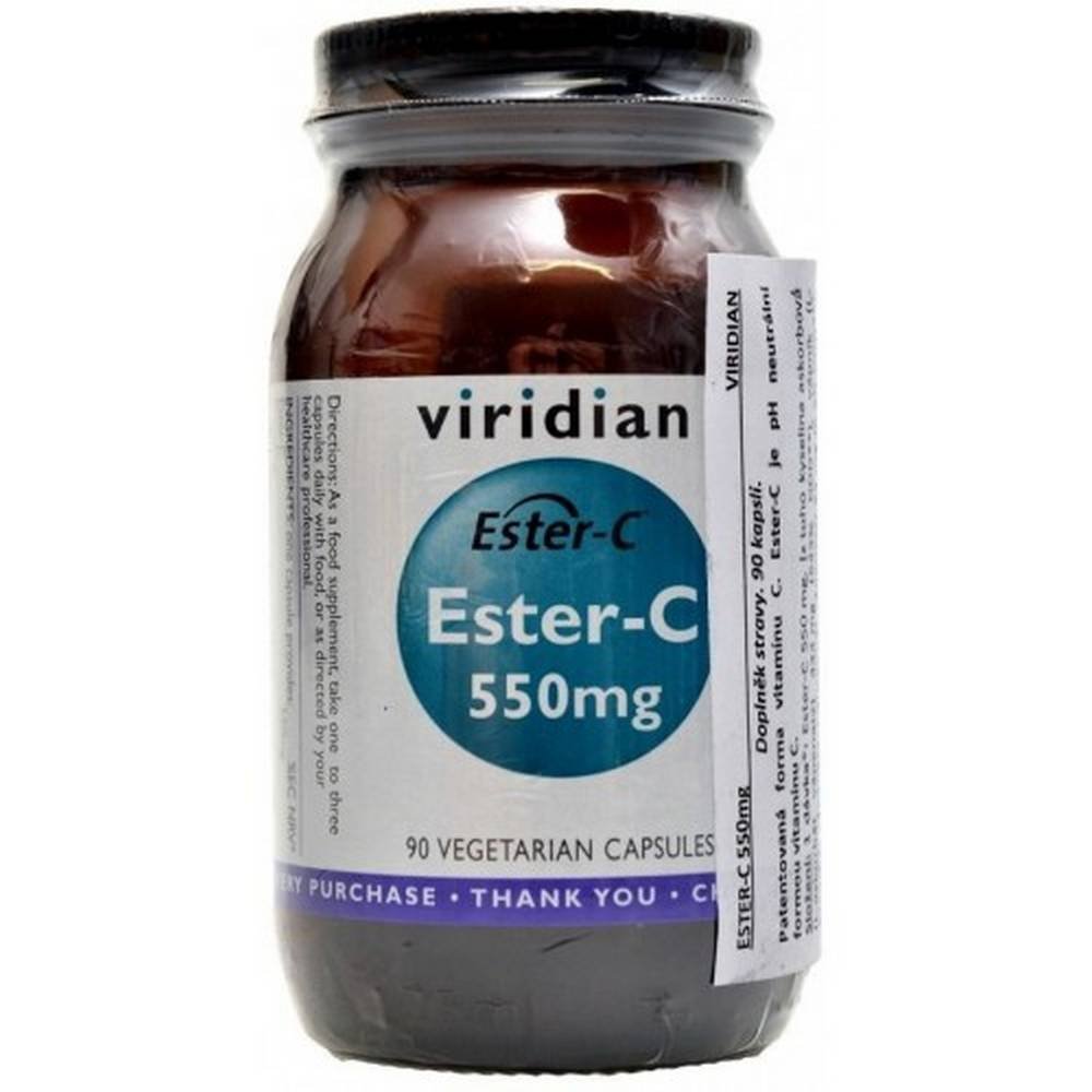 viridian ester c 550mg 90 Sports nutrition
