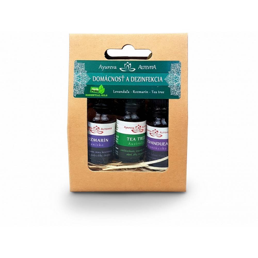 altevita-essential-oils-set-household-and-disinfection-3x10 Набор эфирных масел Altevita для бытового использования и дезинфекции 3x10, Altevita Set de Aceites Esenciales para el Hogar y Desinfección 3x10 — изображение 1