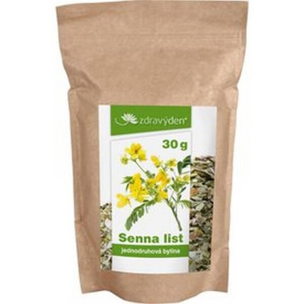 Чай из листьев сенны Healthy Day&reg; обладает слабительным действием.