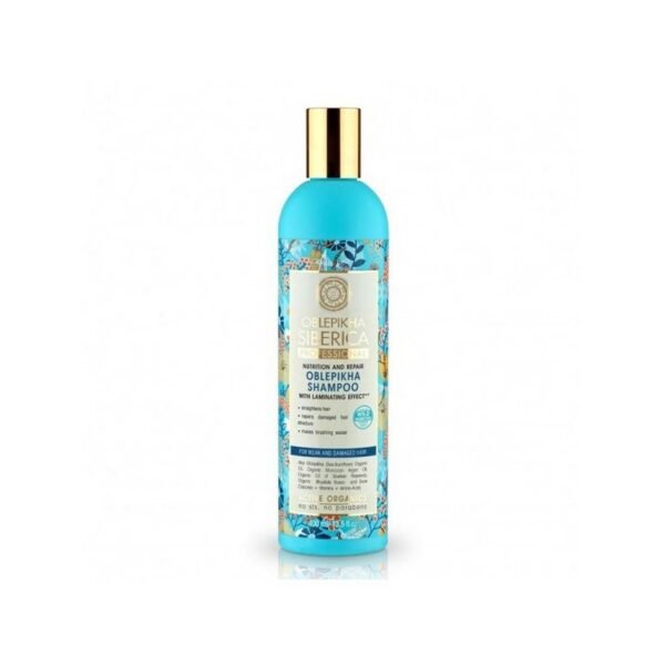 Sea buckthorn shampoo for weak and damaged hair