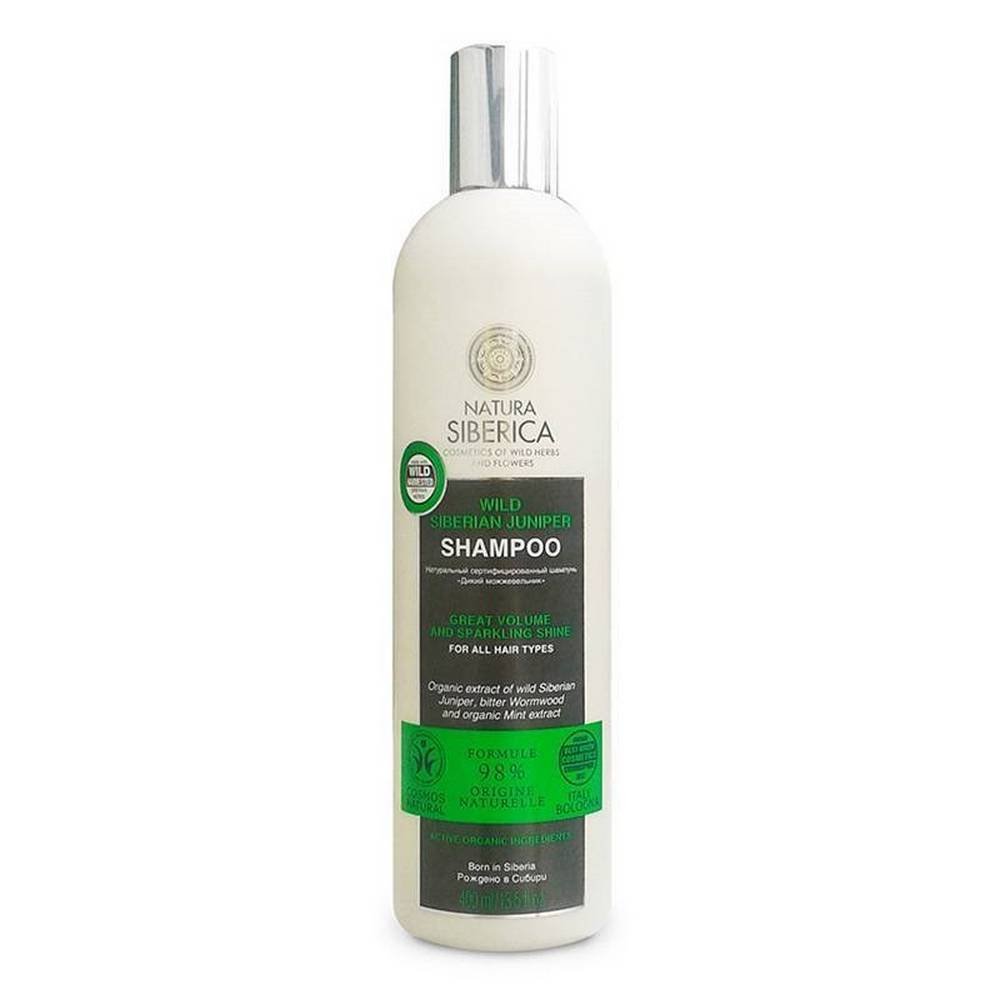 natura siberica shampoo wild siberian juniper 400 Wild Siberian juniper shampoo