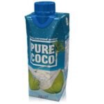 100% кокосовая вода Pure Coco 12x330, Pure Coco 100% agua de coco 12x330, Pure Coco