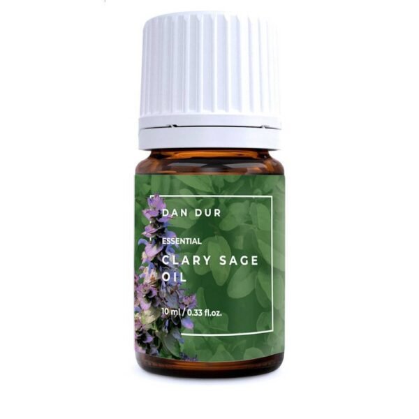 Sage and Nutmeg Essential Oil / Aromatherapy Oil 10 ml, Dan DurBotanical name: Salvia Sclarea.Main Ingredients: Linalool, Linalyl AcetateDirections: Topical, Massage, Distribution, Perfumery, Aromatherapy, HealthcareSolubility: soluble in alcoholA brief history of sage and nutmeg oilClary sage oil gets its name from the Latin word "Clarus", which means "Purification" or "Explanation."Sage nutmeg grows at very high altitudes.Back in history, sage nutmeg seeds are considered to be very effective in improving vision.Sage oil is also known as "Women's Oil" for its medicinal properties, as it is effective in helping women with various hormonal problems.