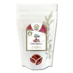 <p>It is a dried resin juice obtained from the fruits of the Daemonorops draco palm.</p>