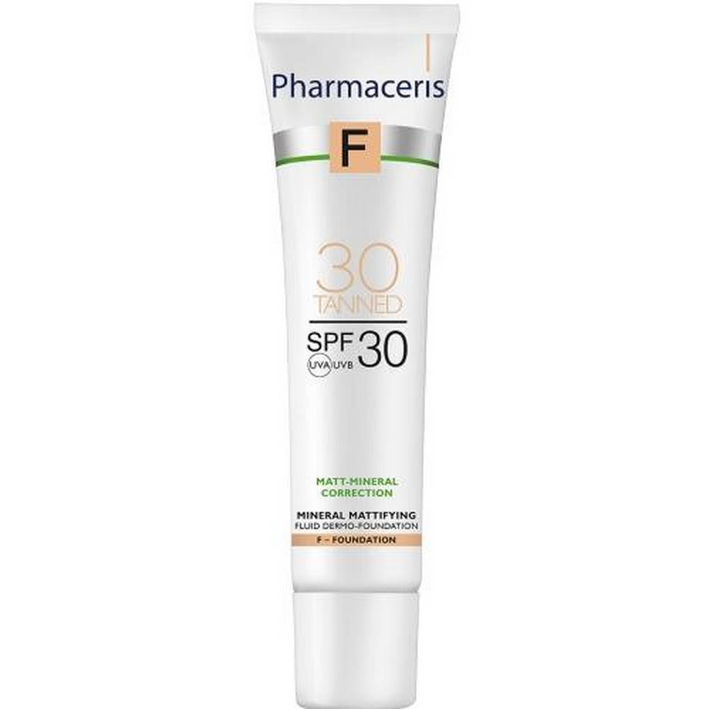 f mineral matting dermo fluid 30 tanned spf 30 30 Продукция для макияжа