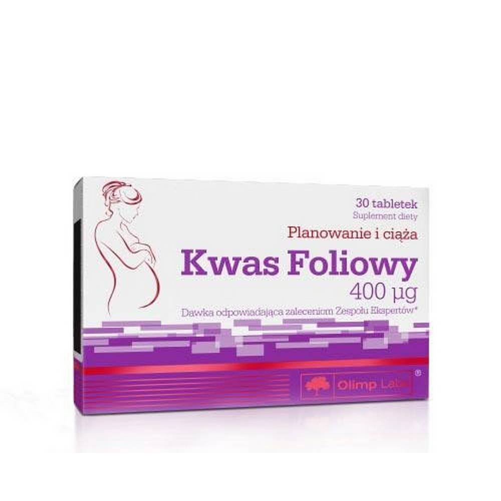 folic acid 400 mcg 30 Пищевая добавка, содержащая витамины и минералы, для женщин в период беременности и кормления грудью.