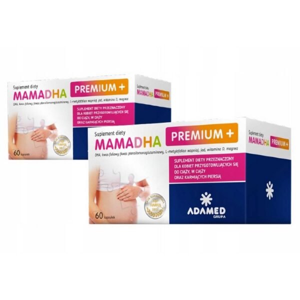 Food supplement containing vitamins and minerals for women during pregnancy and lactation.