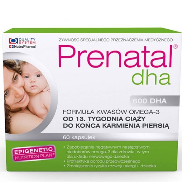 Food supplement containing vitamins and minerals for women during pregnancy and lactation.