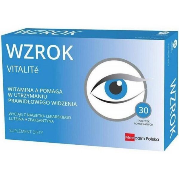 Food supplement for vision and hearing