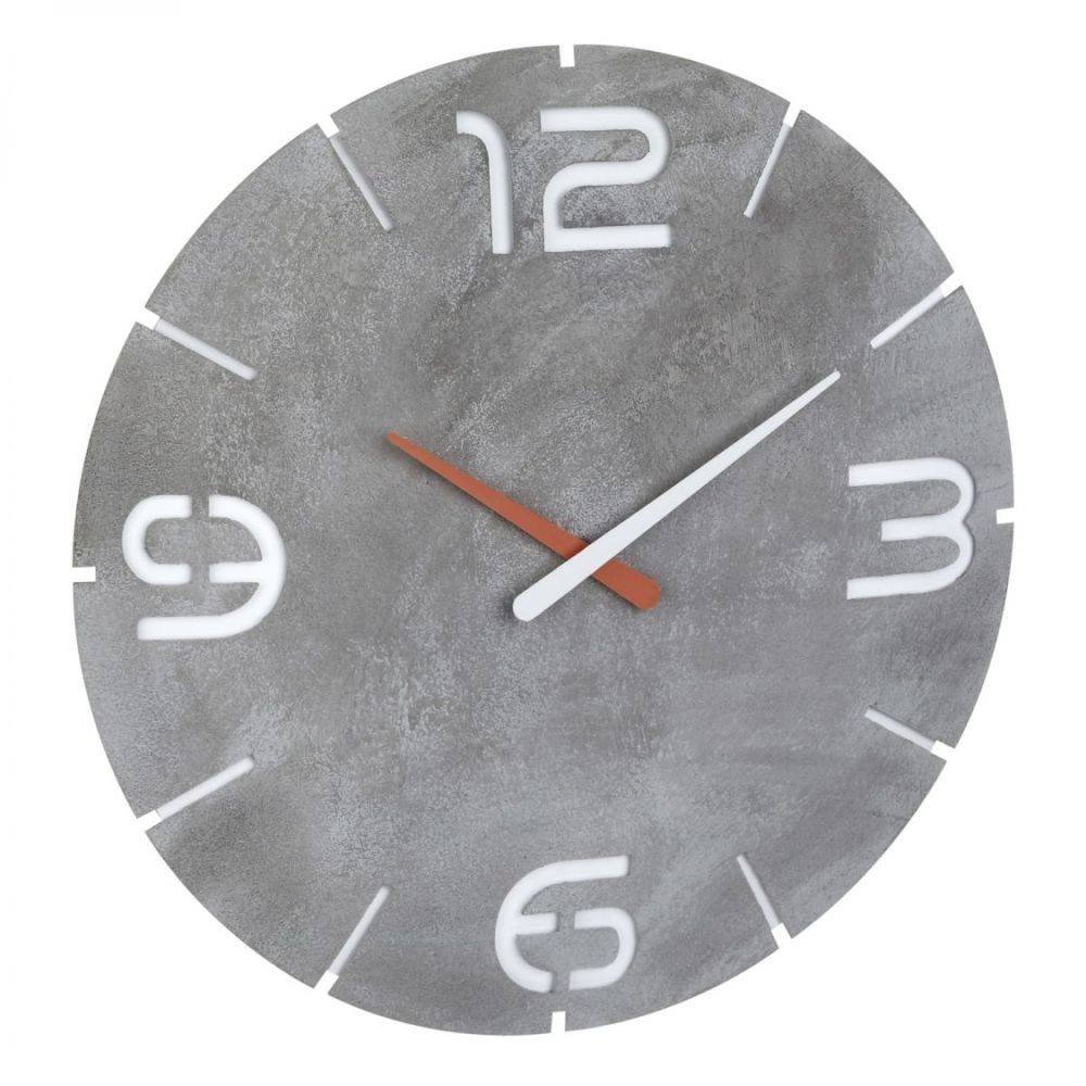 wall clock with radio controlled time concrete An original gift for Christmas