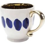 Lovely cup made of ceramic