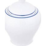 Ceramic sugar bowls and cream jugs