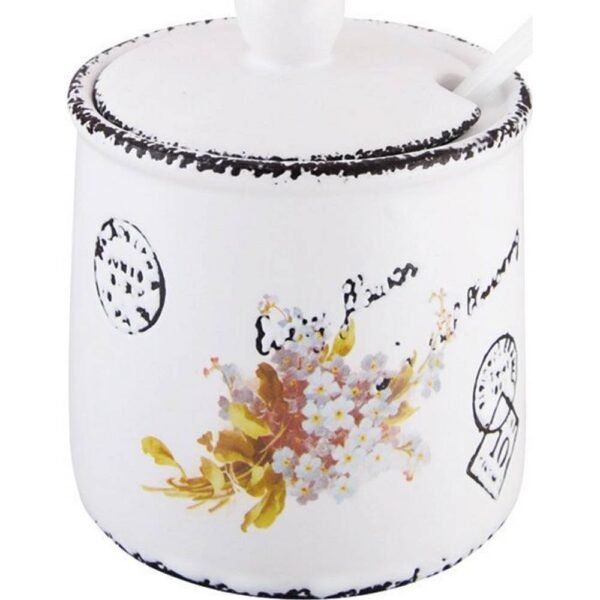 Ceramic sugar bowls and cream jugs