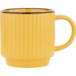 Lovely cup made of ceramic