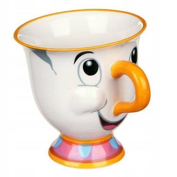 Lovely cup made of ceramic