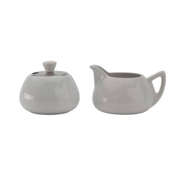 Ceramic sugar bowls and cream jugs