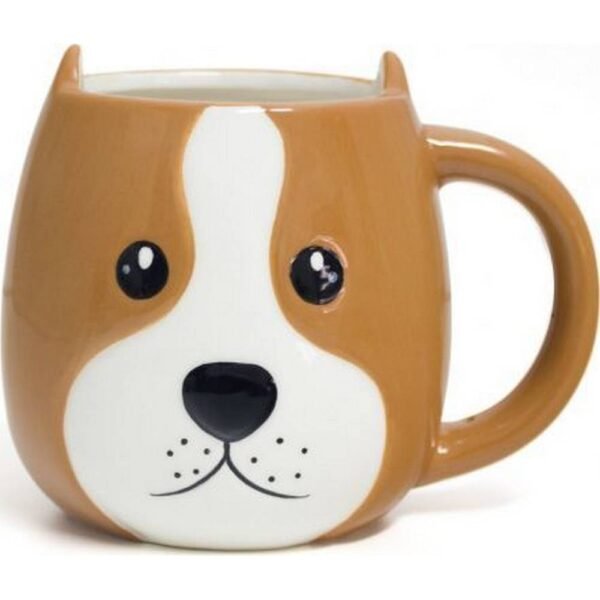 Lovely cup made of ceramic