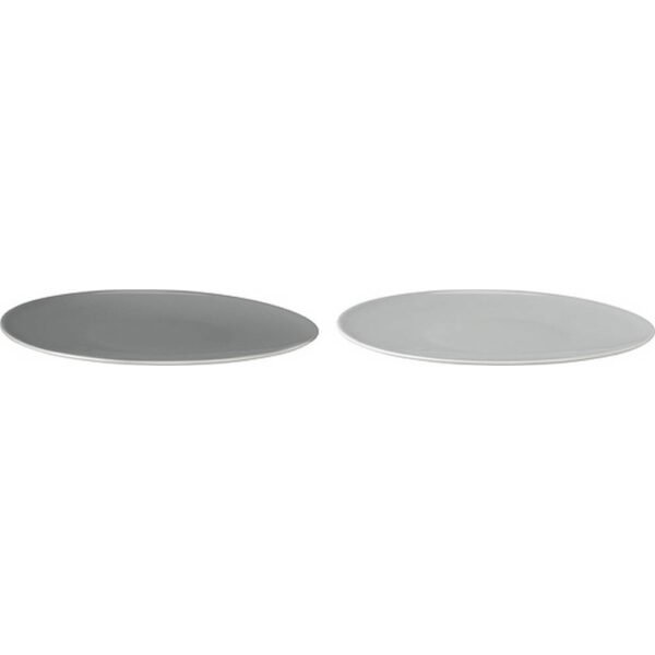 Porcelain plates