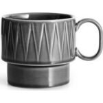 Lovely cup made of ceramic