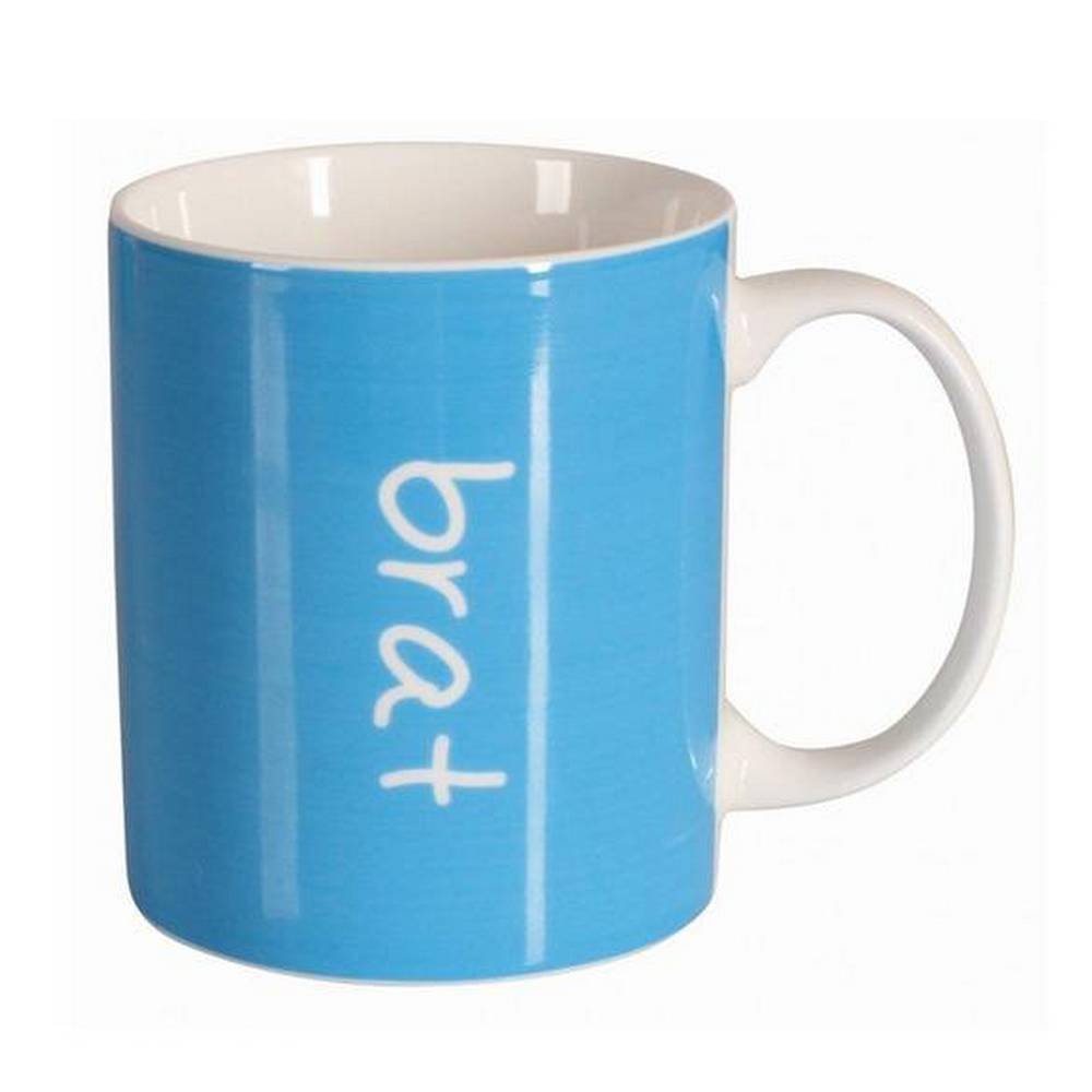 happy mug 350 ml brother porcelain Lovely cup made of ceramic