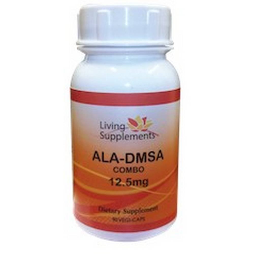 living supplements ala dmsa combo 90 capsules Пищевая добавка для пищеварительной системы