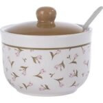 Ceramic sugar bowls and cream jugs