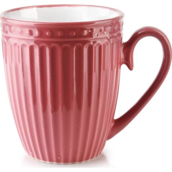 Lovely cup made of ceramic