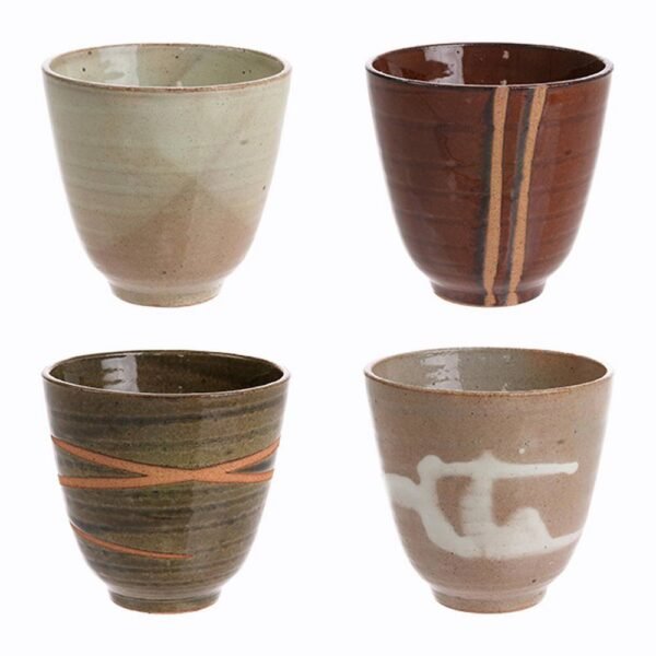 Lovely cup made of ceramic
