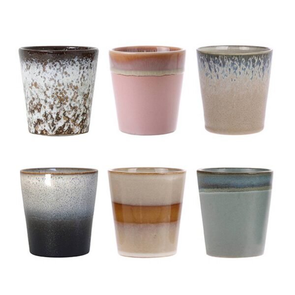 Lovely cup made of ceramic