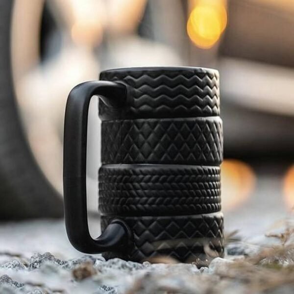 Lovely cup made of ceramic