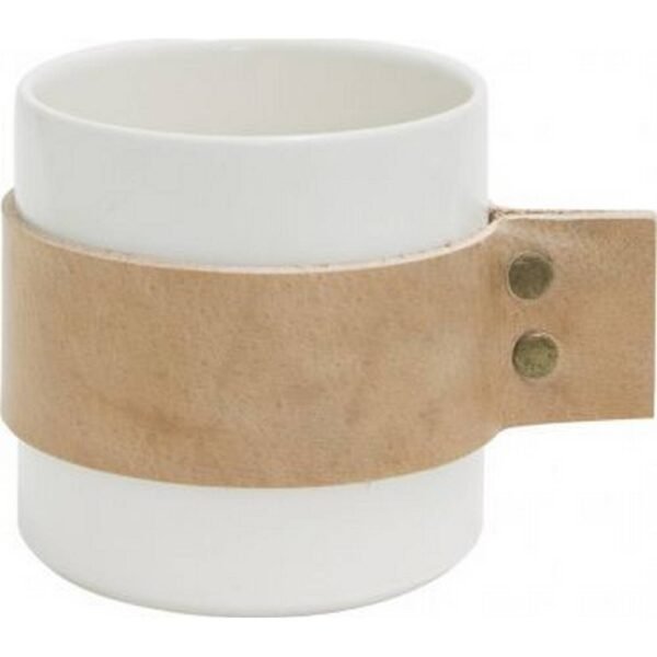 Lovely cup made of ceramic
