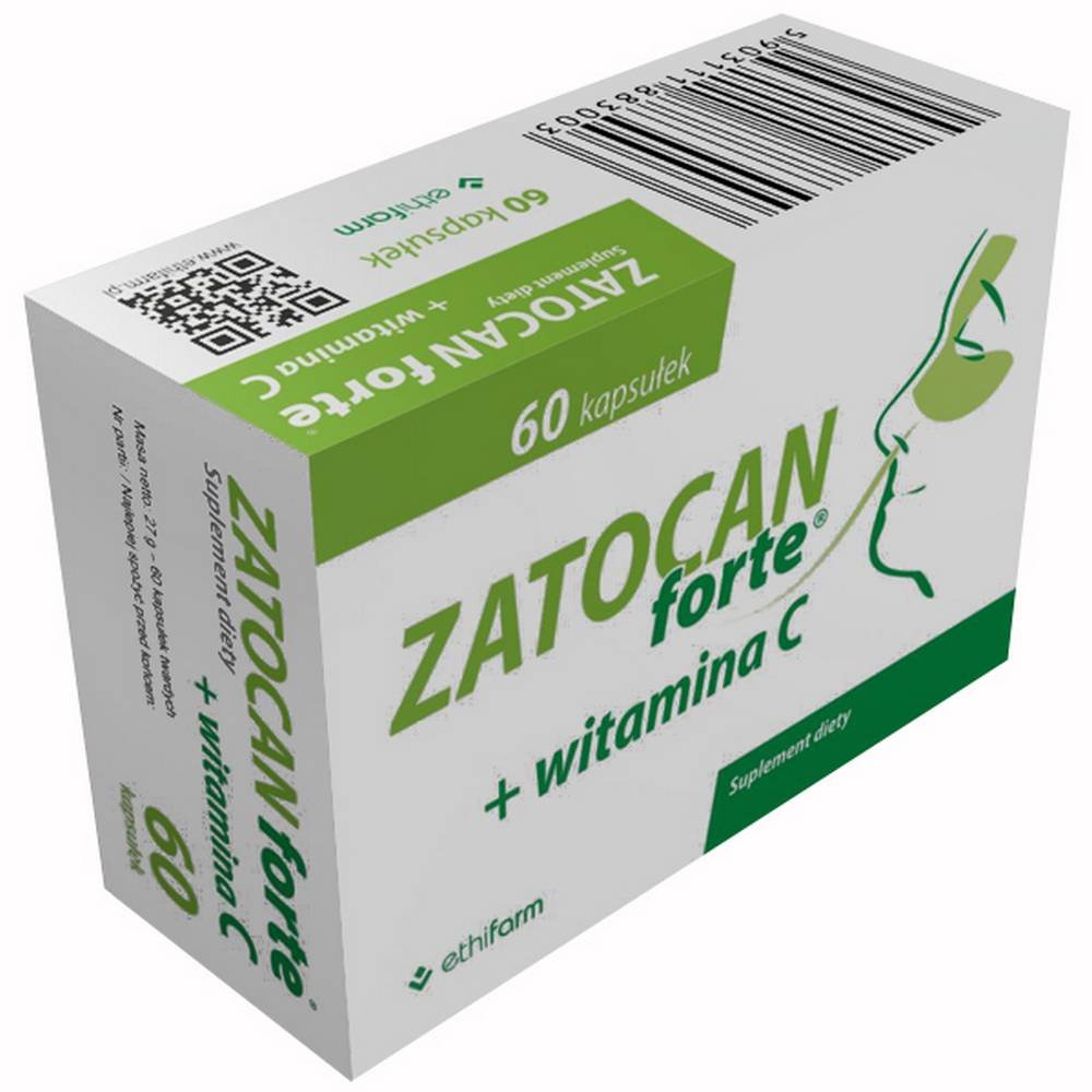 zatocan forte vitamin c 60 Supplement with analgesic properties