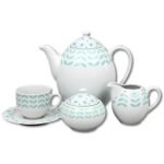 A coffee set will decorate any tea party in the company of family and friends.