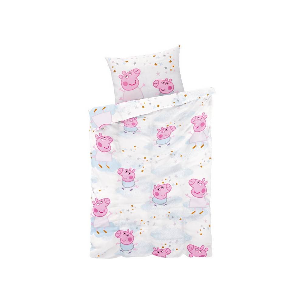 fine flannel bed linen peppa piglet Габаритные размеры