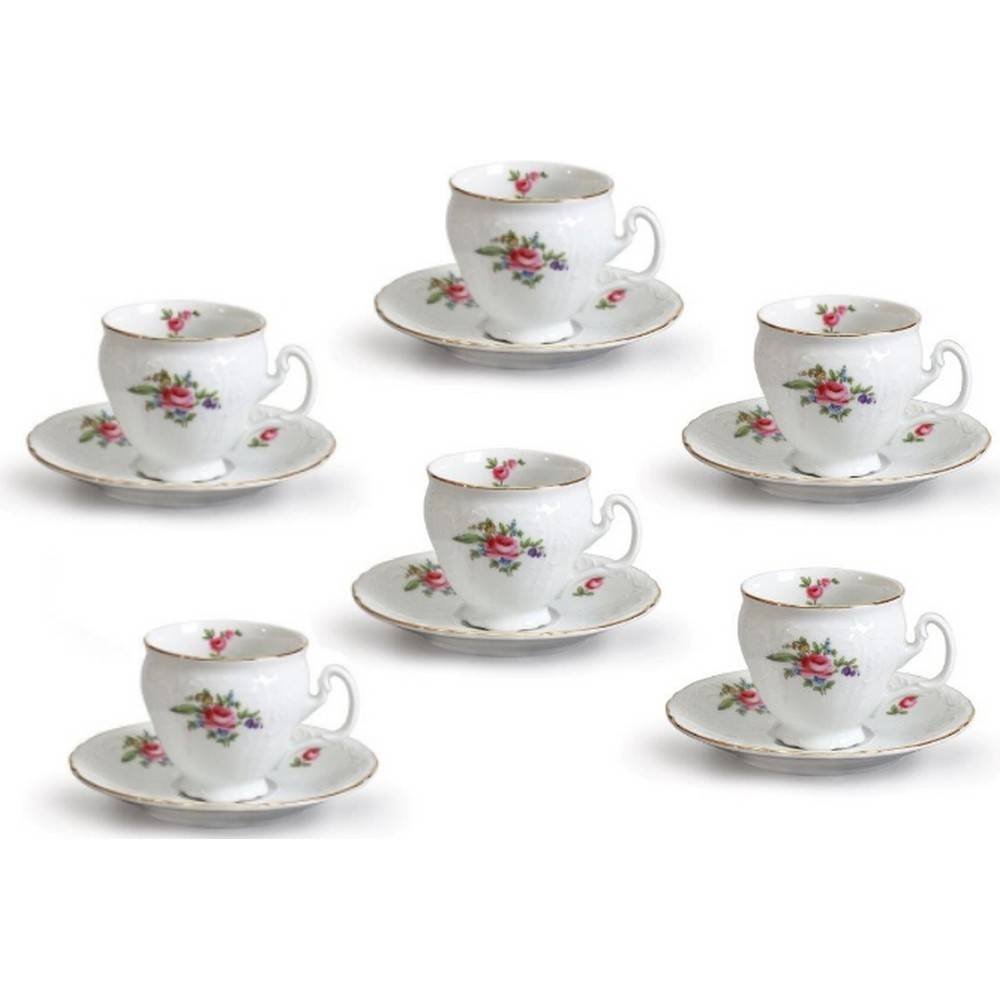 set of coffee cups and saucers 140 bernadotte 5309011 Этот великолепный набор удобен в использовании