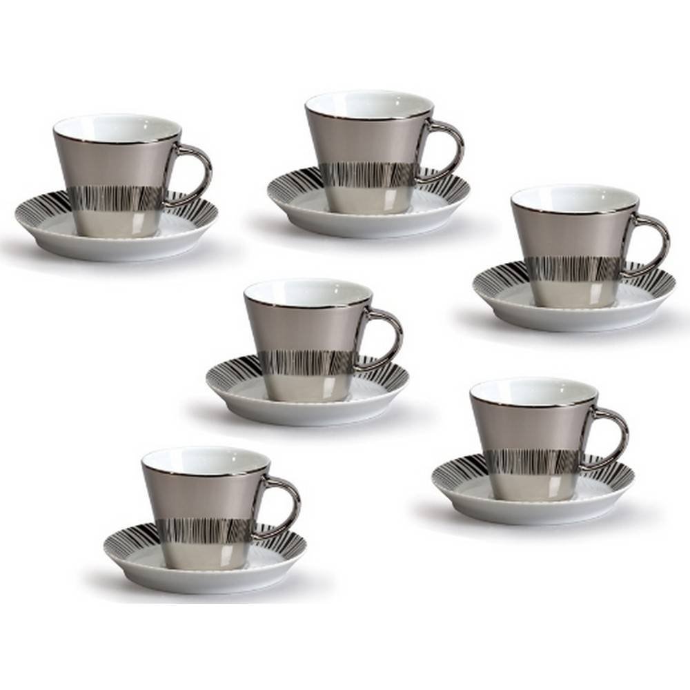 set of tea cups and saucers 174 tom 30401b0 Этот набор украсит любое чаепитие в компании близких людей и друзей