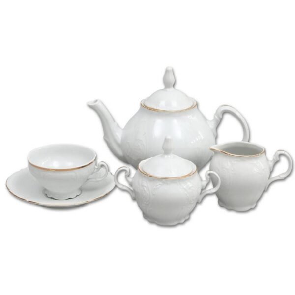 This set will decorate any tea party in the company of loved ones and friends