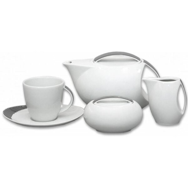 Such a set will decorate any tea party or festive table.