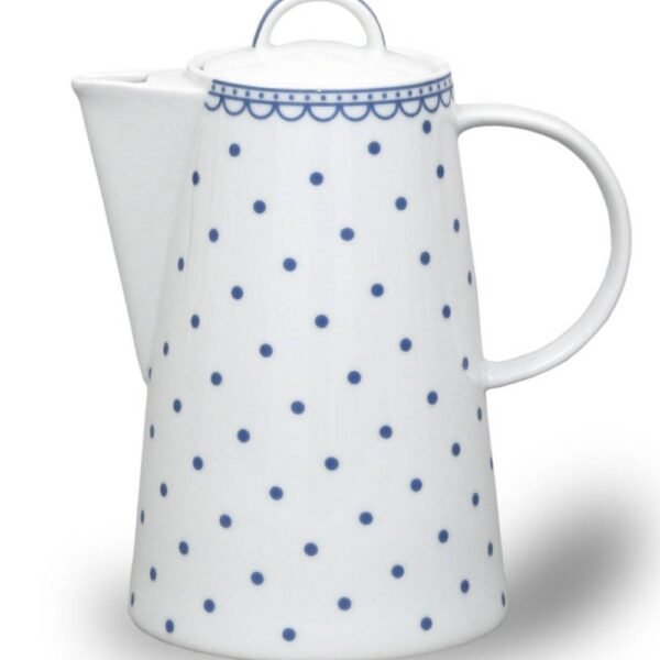 A chic coffee pot will decorate your tea party